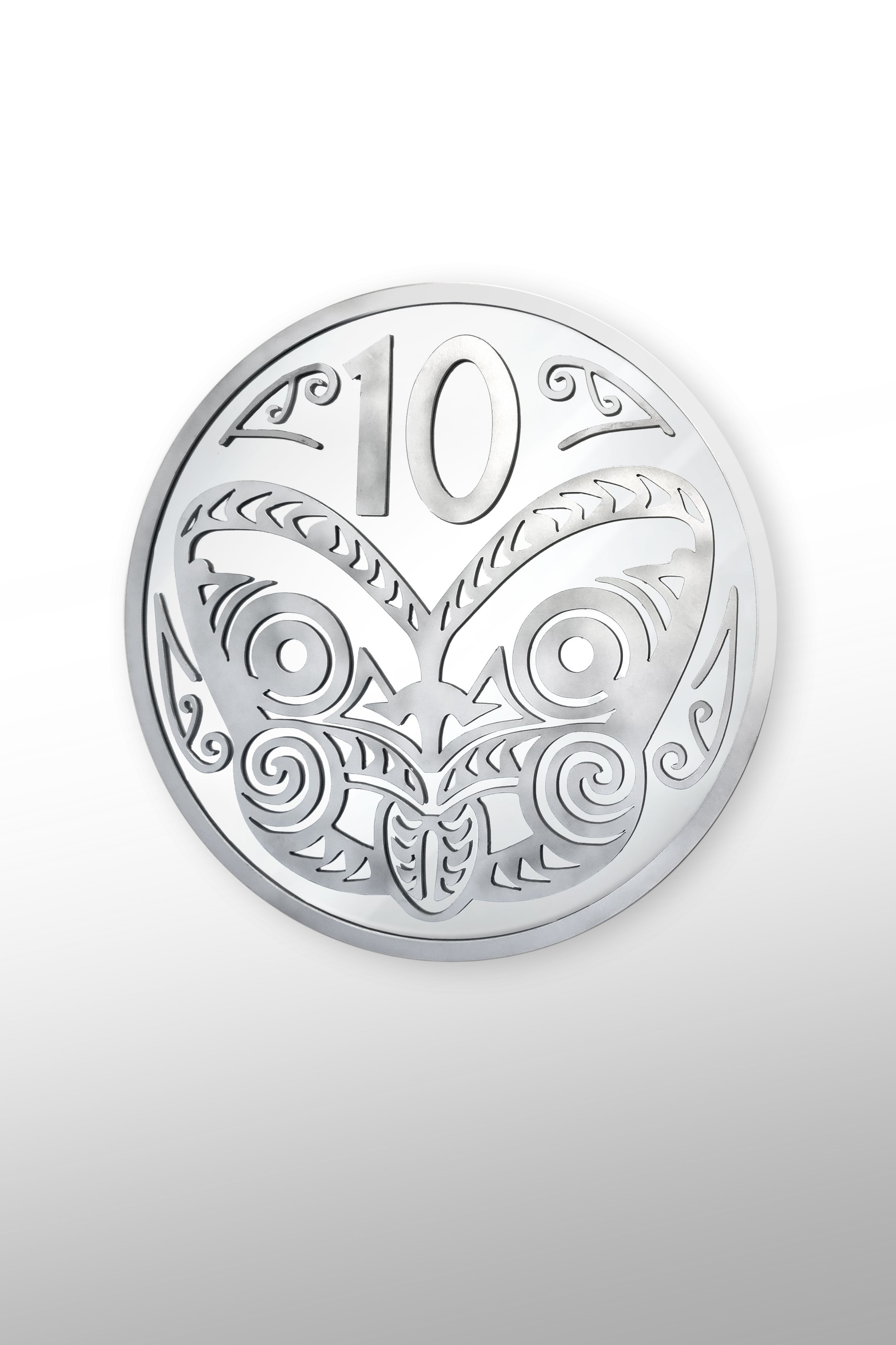 10c - Mirror - Silver